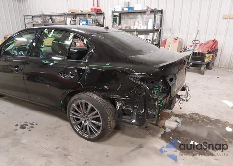 2018 Infiniti Q50 3.0T Red Sport 400 from USA, damaged, VIN JN1FV7AR7JM480181